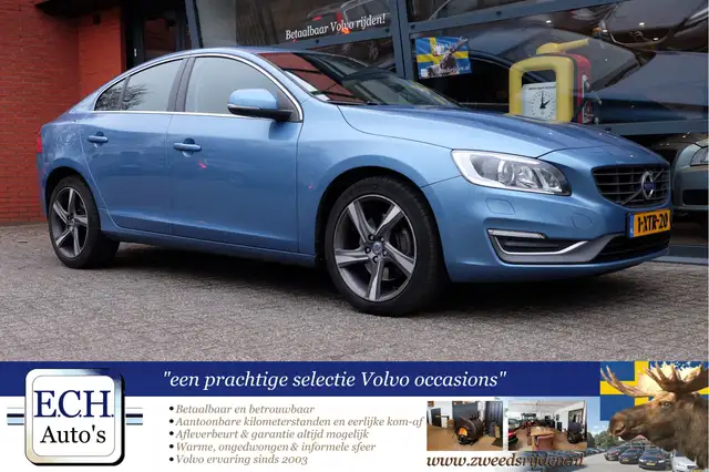 Volvo S60 2.0 T5 245 pk Aut. Summum, Cognac Leer, Xenon, Ele