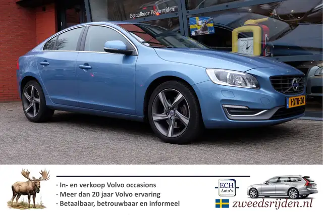 Volvo S60 2.0 T5 245 pk Aut. Summum, Cognac Leer, Xenon, Ele