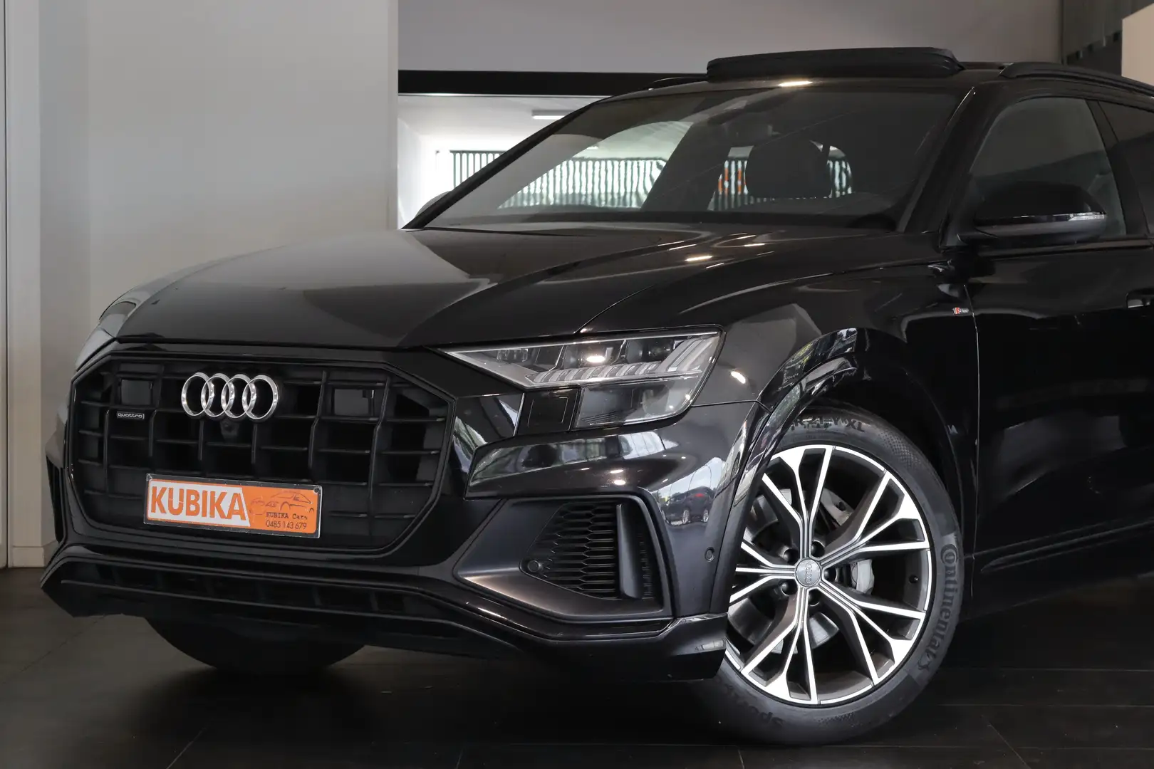 Audi Q8 Q8 50 TDI quattro S-Line *BTW* Pano ACC Garantie* Zwart - 2