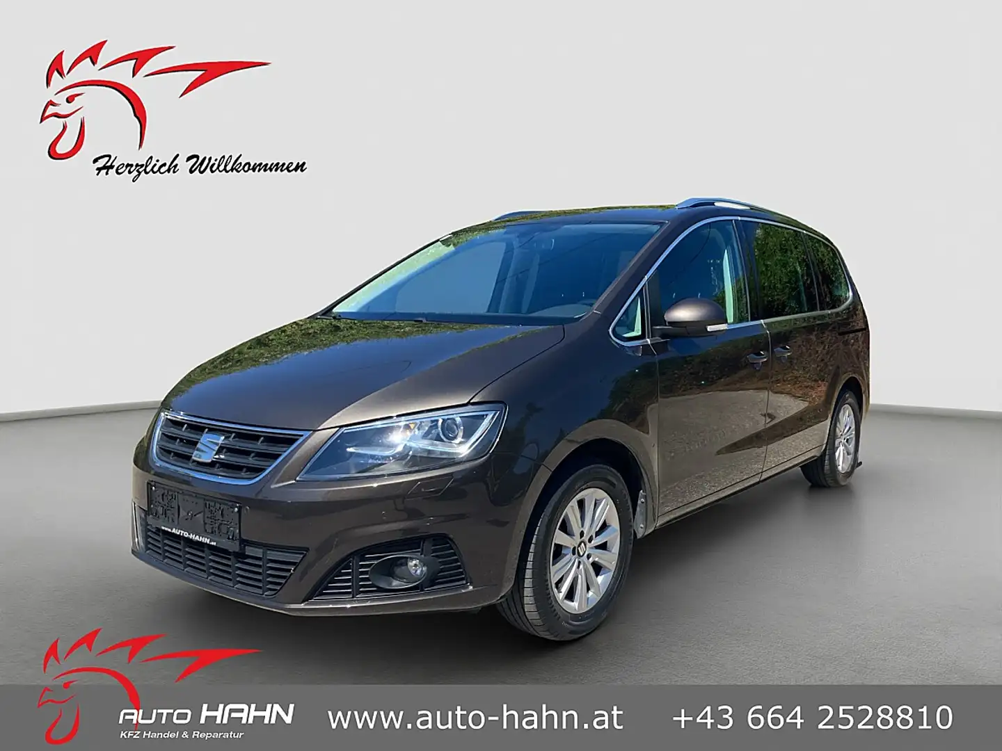 SEAT Alhambra Executive 2,0 TDI CR DSG 7-Sitze/Xenon/Navi/AHK Braun - 1