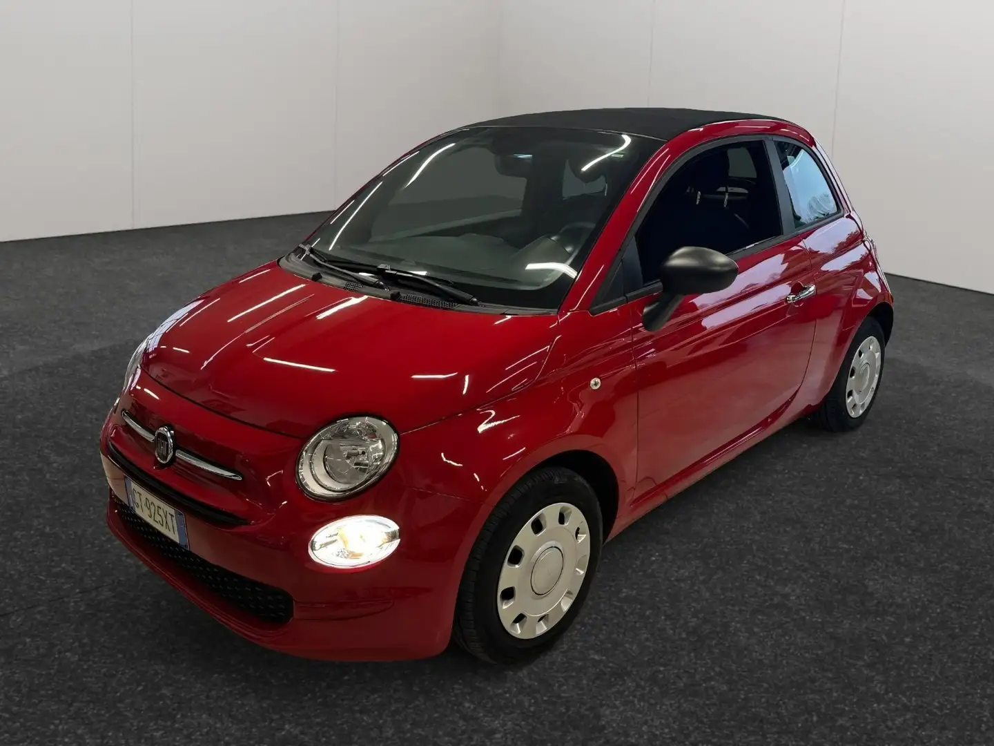 Fiat 500C 1.0 hybrid Pop 70cv Cabrio Rouge - 1
