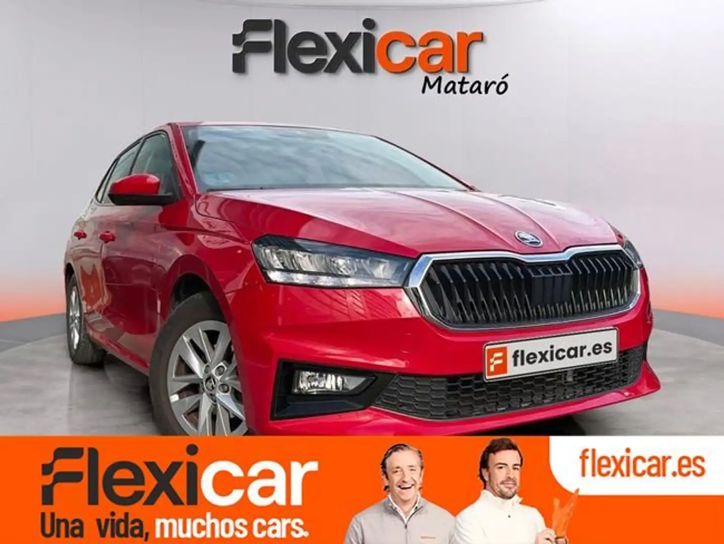 Skoda Fabia 1.0 TSI Design 70kW Rood - 1