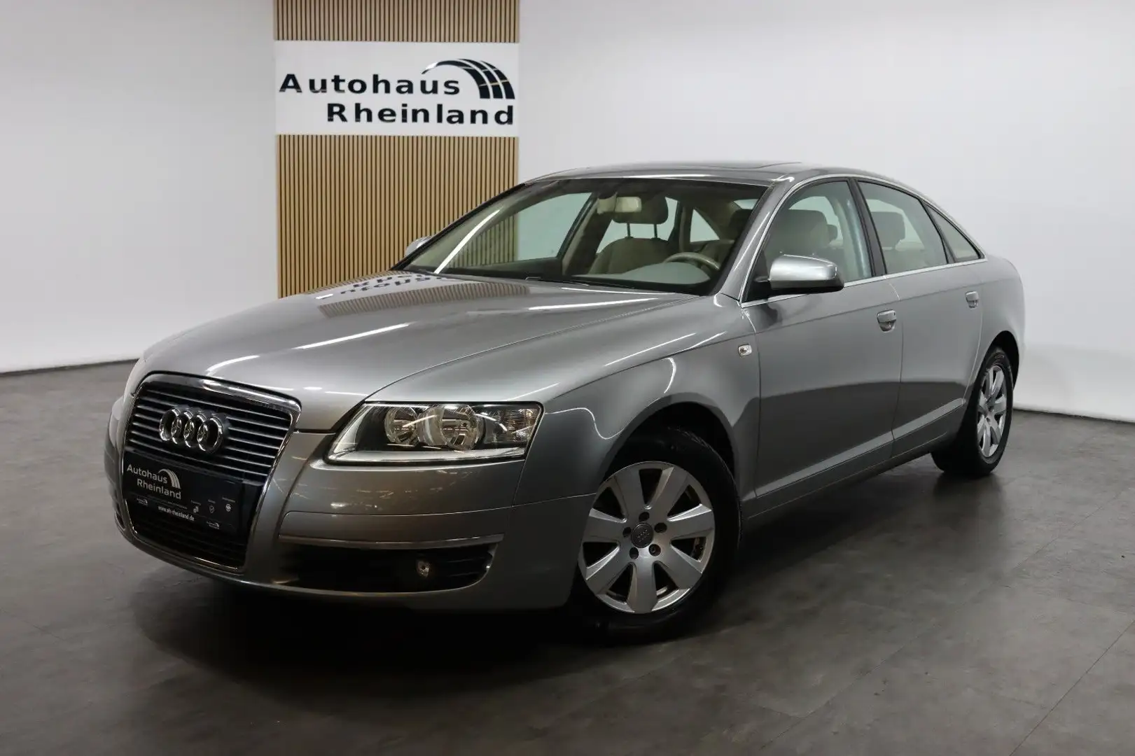 Audi A6 Lim. 2.4 *TÜV01/27*SCHIEBEDACH*SHZ*DAB*KLIMA* Grau - 1