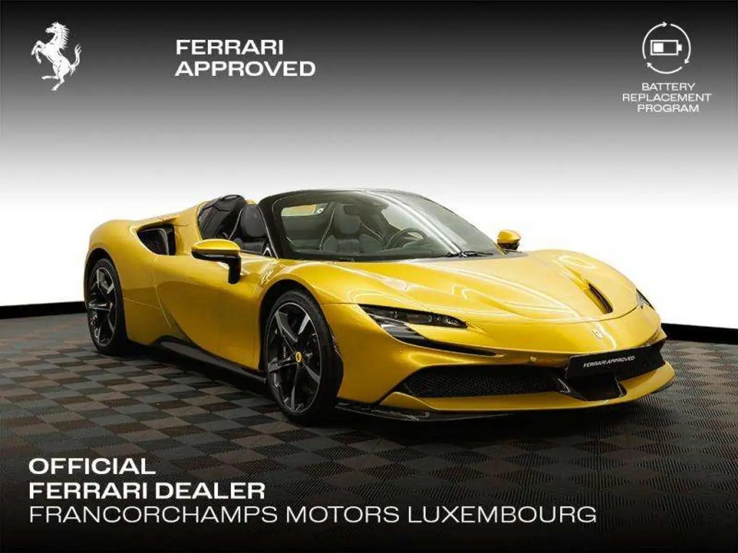 Ferrari SF90 Spider Galben - 1