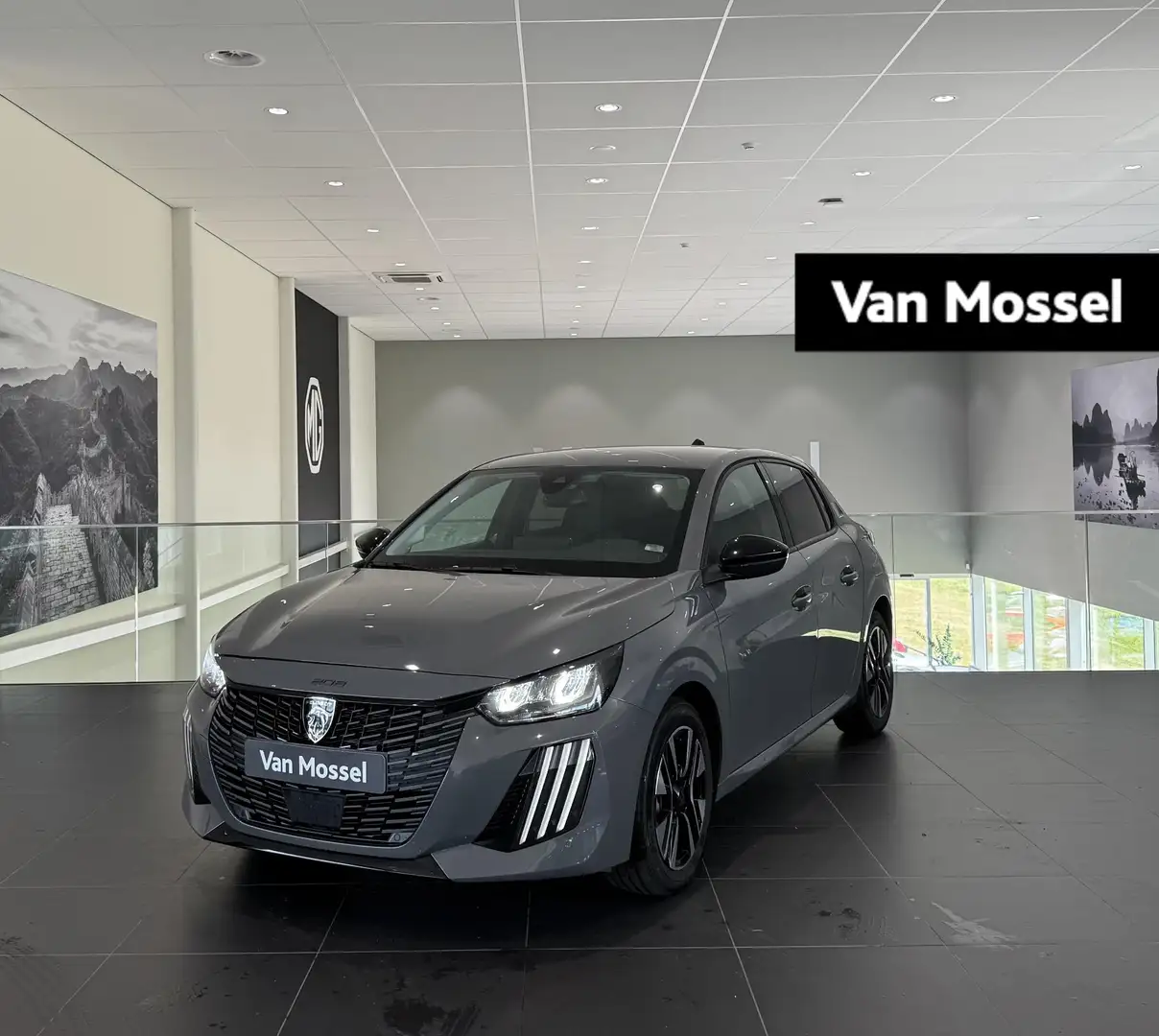 Peugeot 208 Hybrid 100 e-DCS6 Allure | Apple Carplay/Android A Grijs - 1