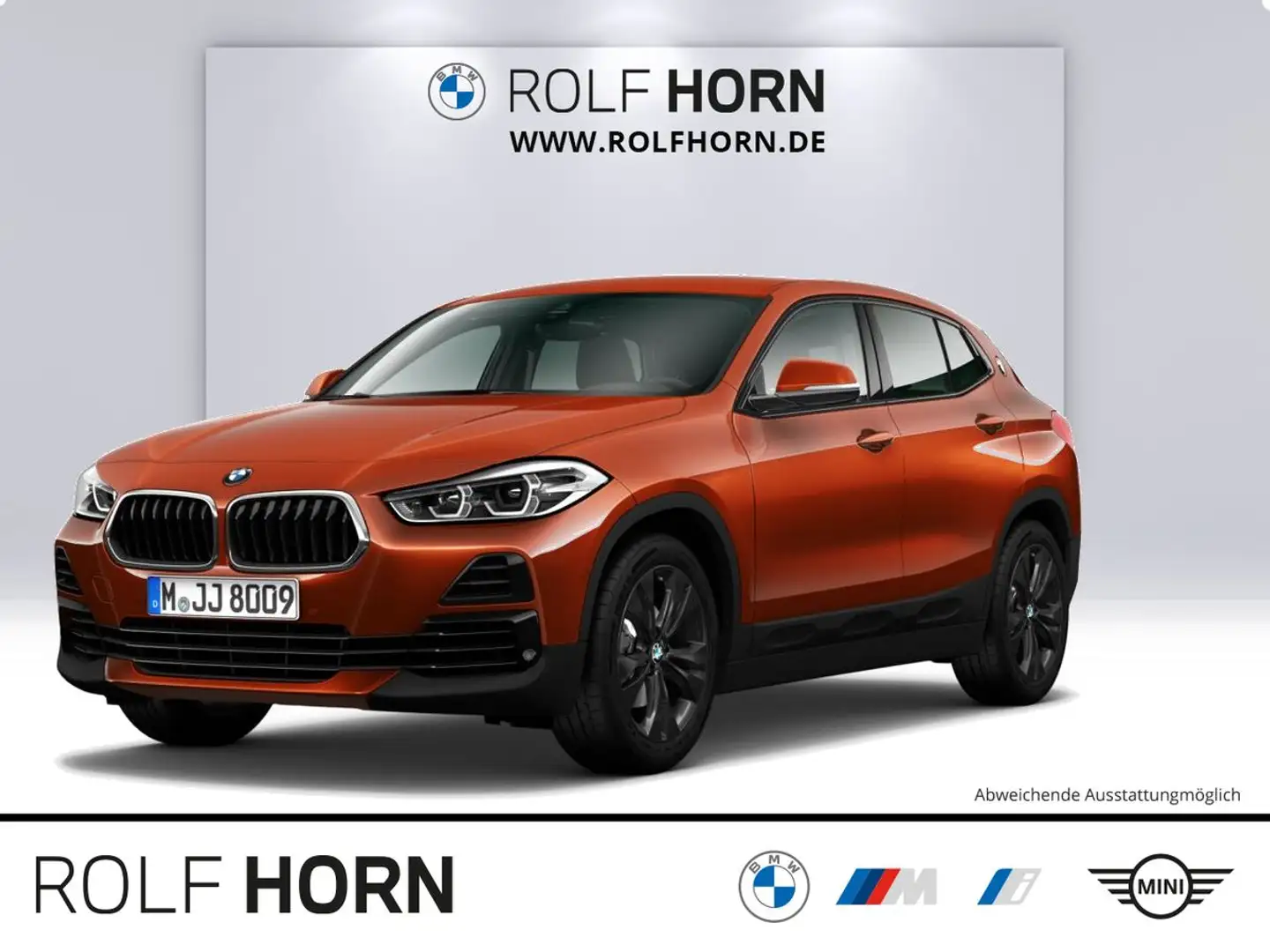 BMW X2 sDrive18i Advantage Plus Sportsitze RKam Navi Orange - 1
