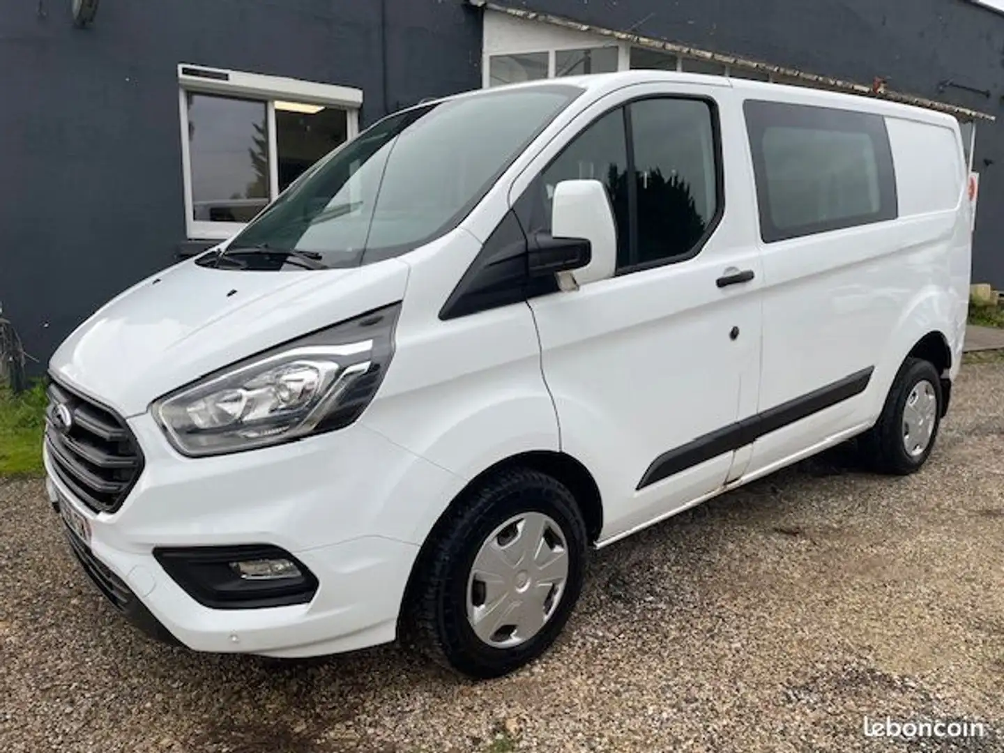 Ford Transit Custom TRANSIT 2.0 EcoBlue 130 LIMITED 6 places Blanc - 1