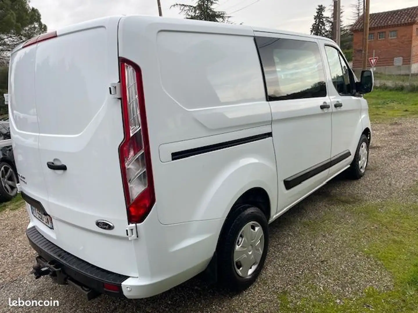Ford Transit Custom TRANSIT 2.0 EcoBlue 130 LIMITED 6 places Blanc - 2