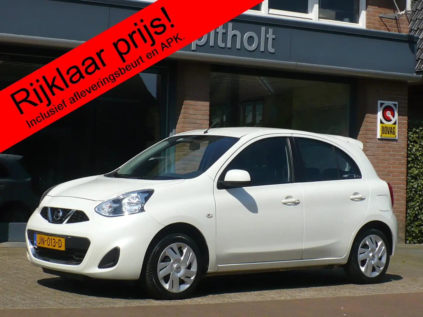 Nissan Micra 1.2 DIG-S Acenta 98pk Blanc - 1