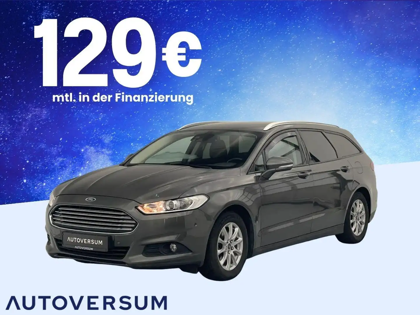Ford Mondeo 1.5 EcoBoost *KAM*AHK*KLIMA*TEMP*PARK Gris - 1