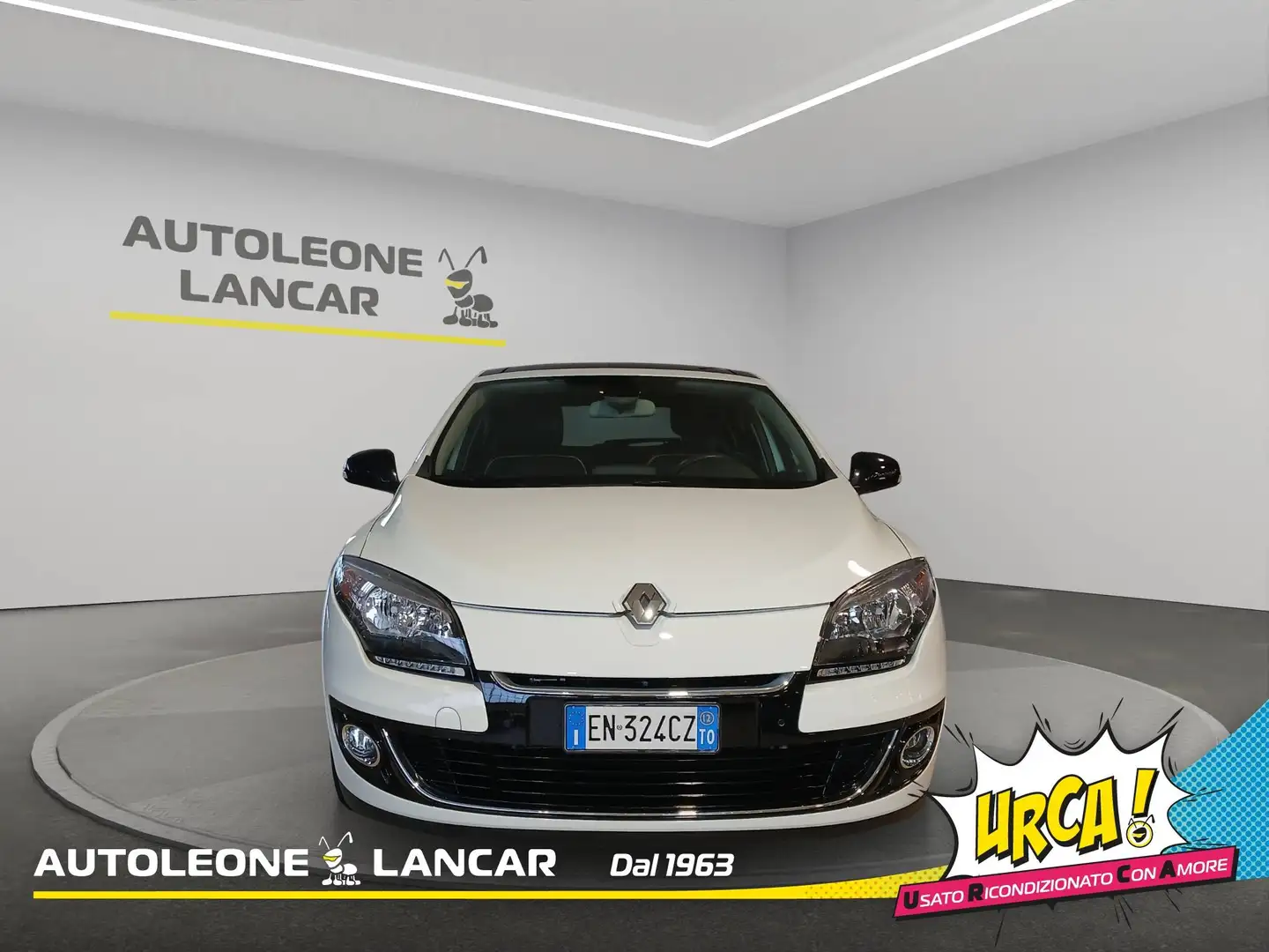 Renault Megane 1.5 dci Bose 110cv 1 PROPRIETARIO Blanc - 2