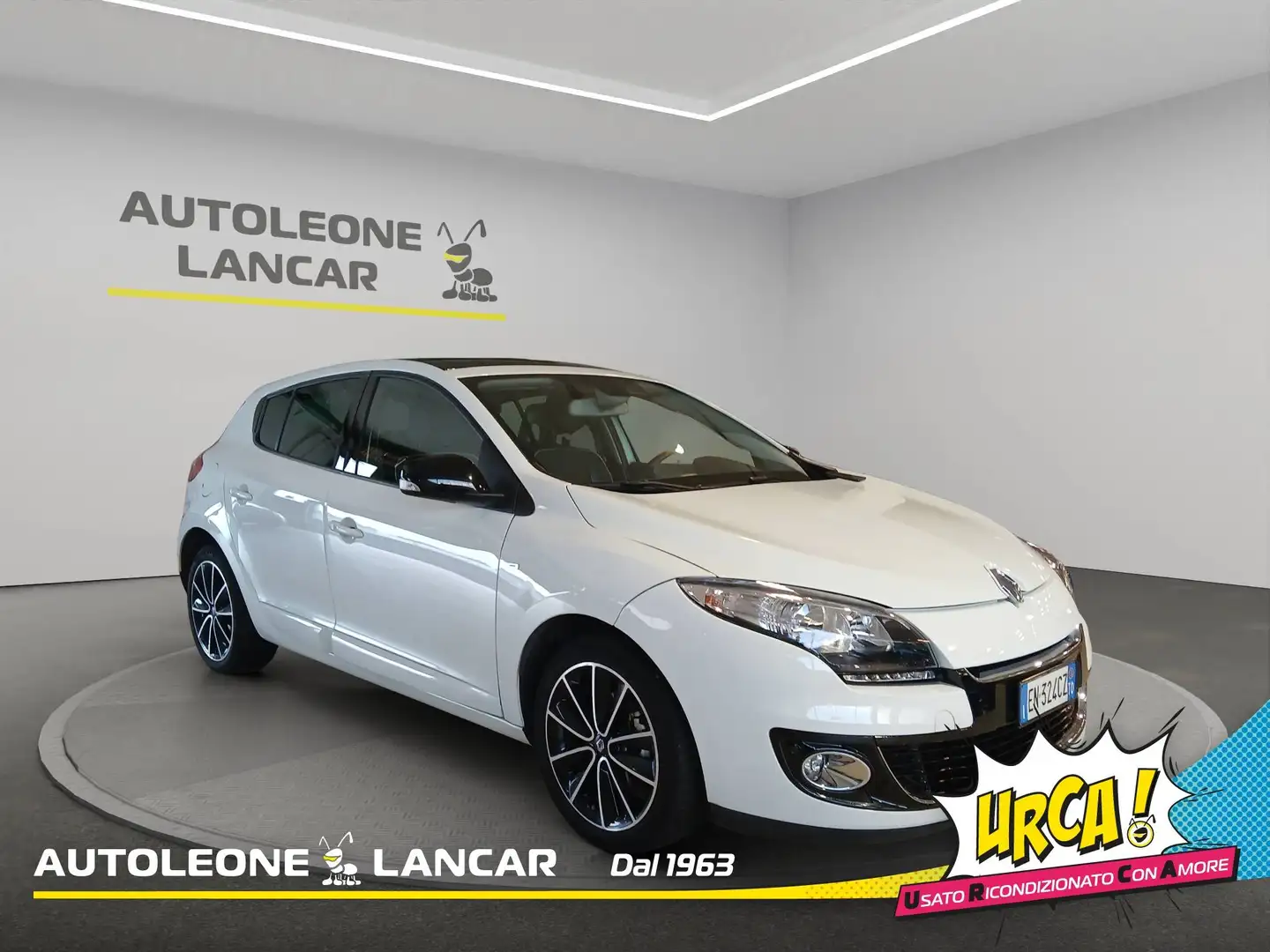 Renault Megane 1.5 dci Bose 110cv 1 PROPRIETARIO Blanc - 1