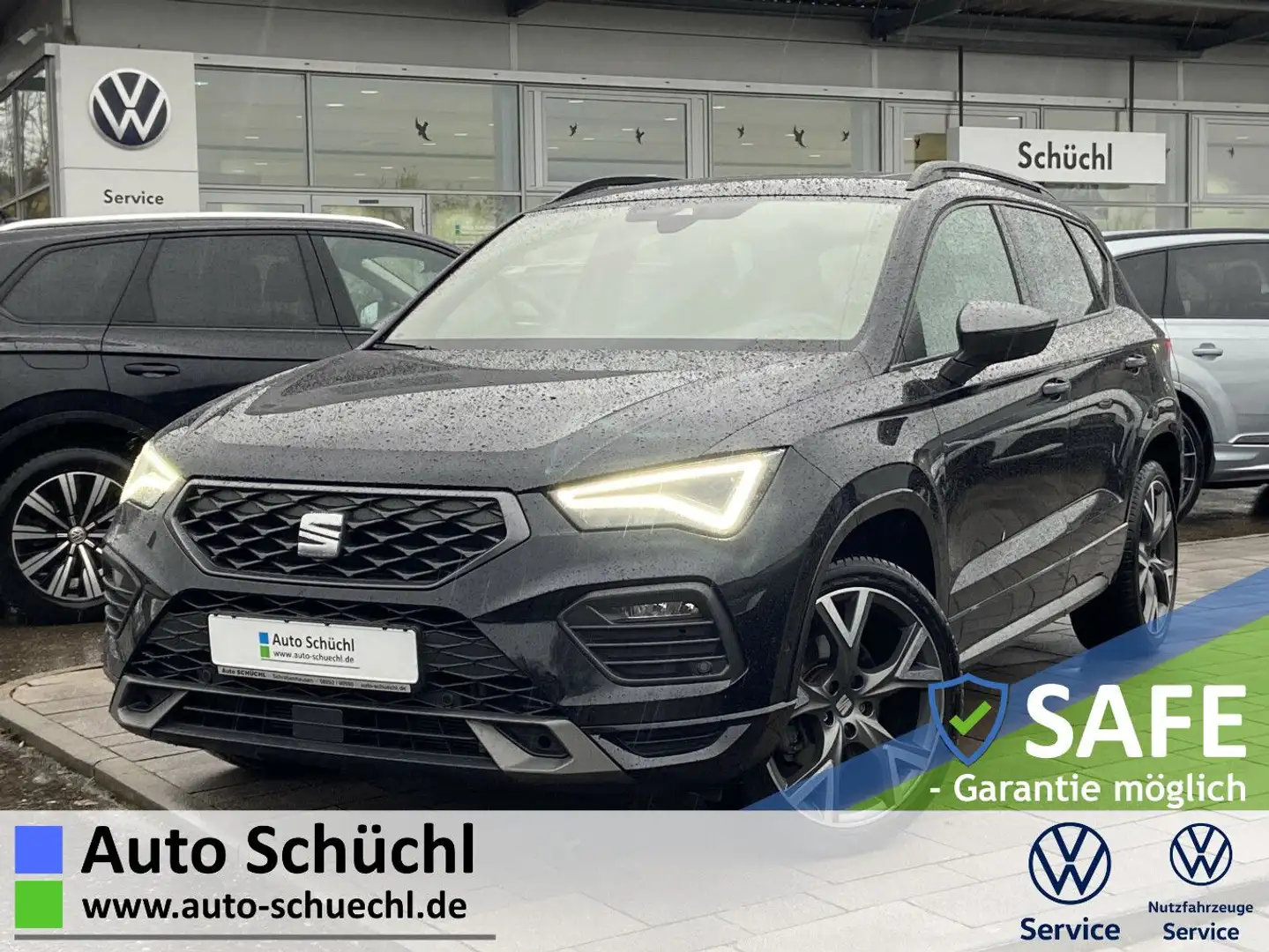 SEAT Ateca 1.5 TSI DSG FR-Line 19"+SAFE-DRIVING-XL+NA Schwarz - 1