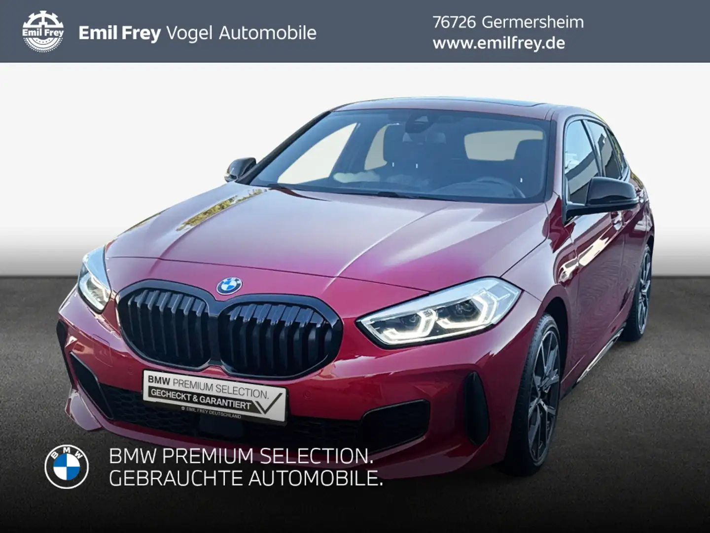 BMW 128 ti Aut. *Panorama*H/K* Rot - 1