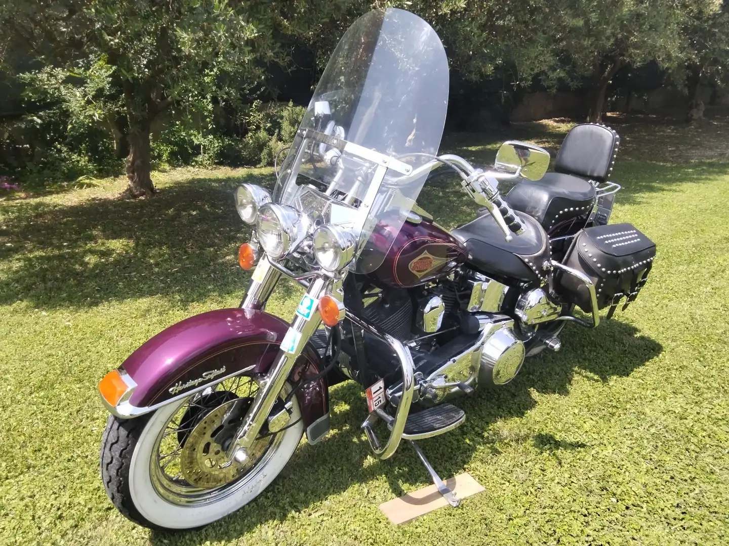Harley-Davidson Heritage Softail Roşu - 2