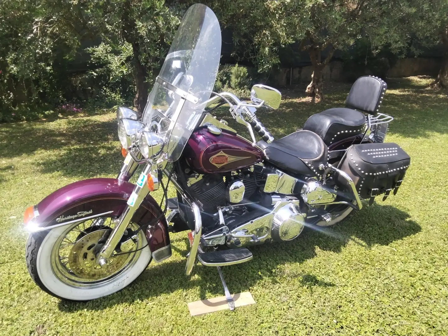 Harley-Davidson Heritage Softail Roşu - 1