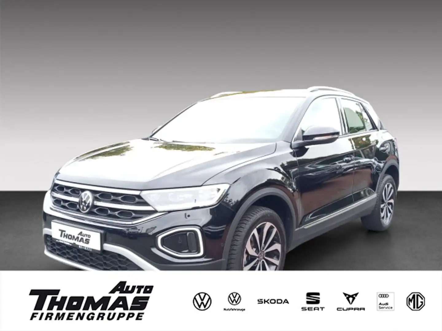 Volkswagen T-Roc 1.5TSI 110kW DSG Style *AHK*KAMERA*IQ.DRIV Schwarz - 1