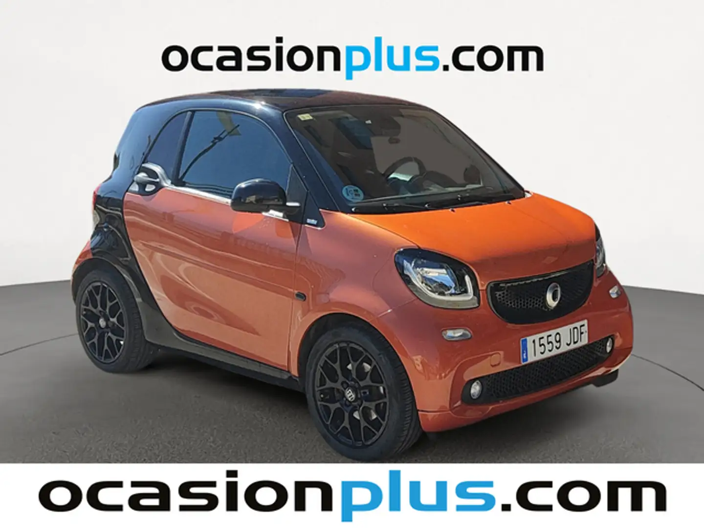 smart forTwo Cabrio 66 Prime Aut. Naranja - 2