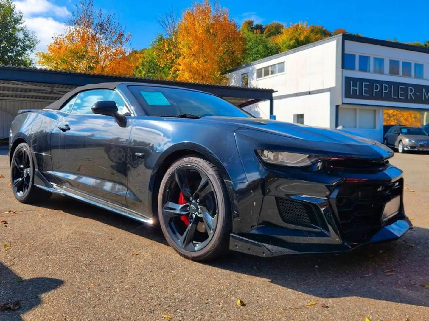 Chevrolet Camaro LT1 V8 Cabrio LED Leder PDC Keyless Noir - 1
