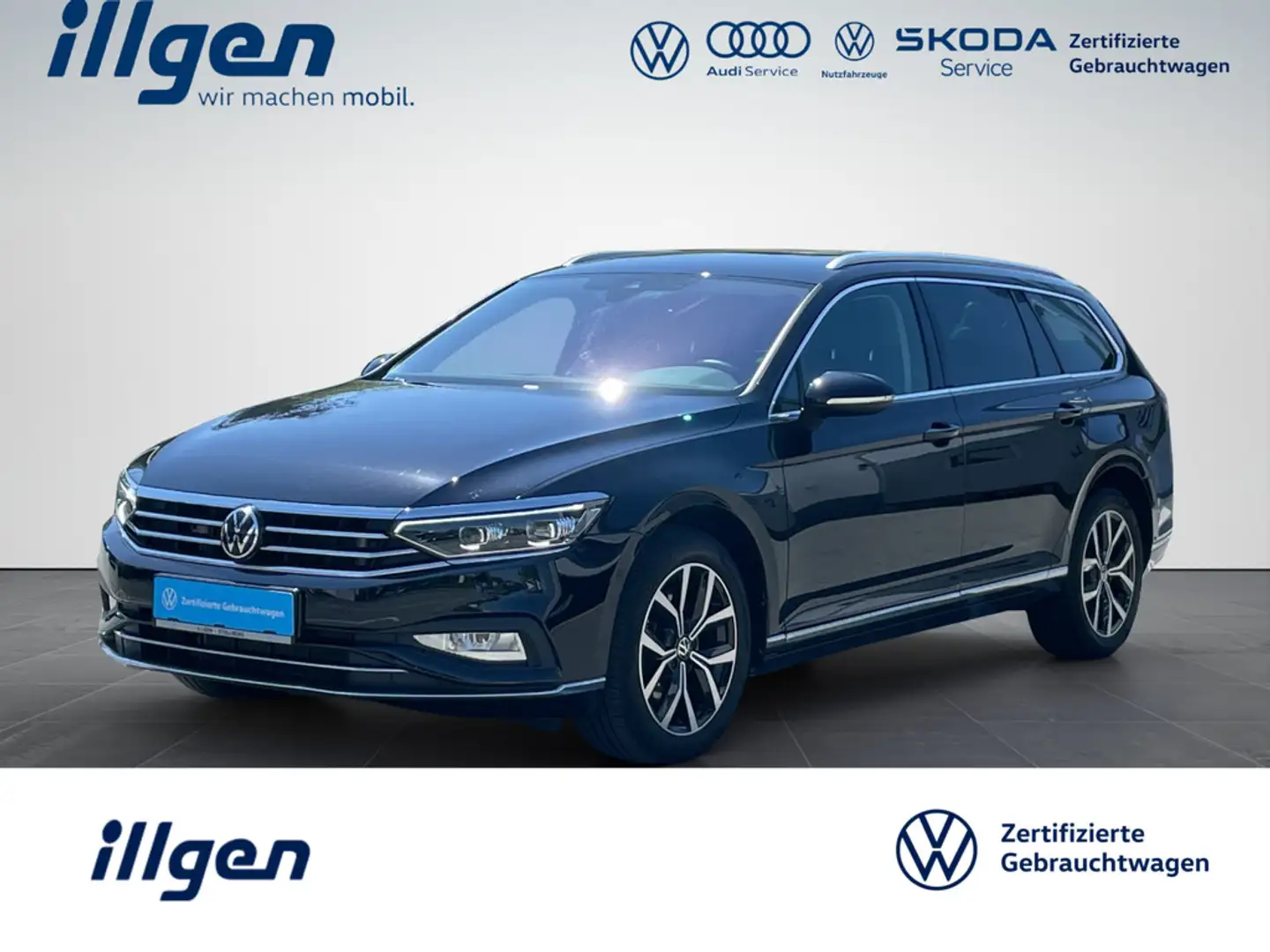 Volkswagen Passat Variant 2.0 TDI Elegance DSG+4M+MATRIX+NAV Schwarz - 1