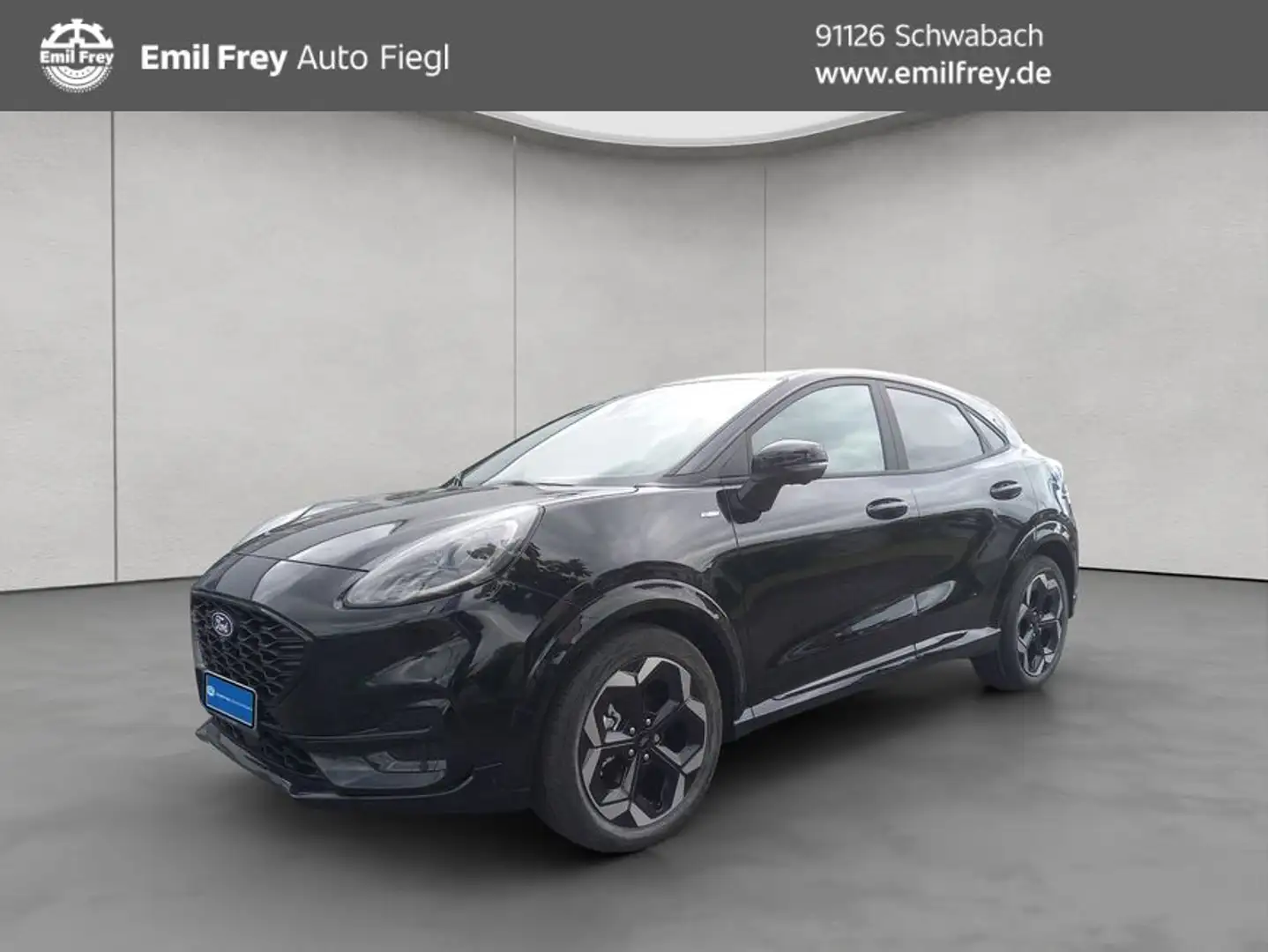 Ford Puma ST-LINE X 1.0 EcoBoost Hybrid Aut. 92 kW, 5-t Schwarz - 1