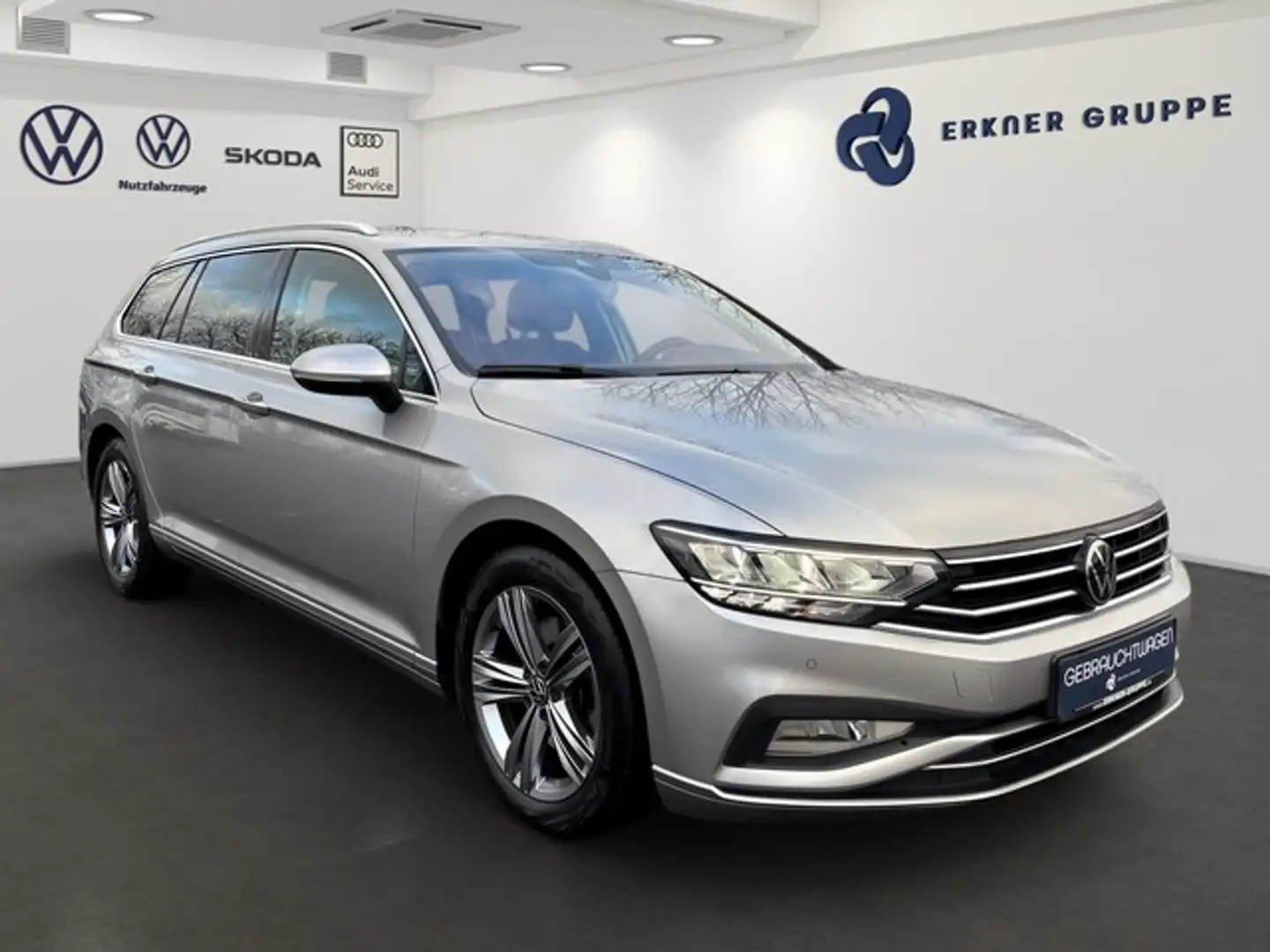 Volkswagen Passat Variant 2.0TDI DSG Business LED+ACC+BEHZB-FRTSCHB++++ Grau - 2