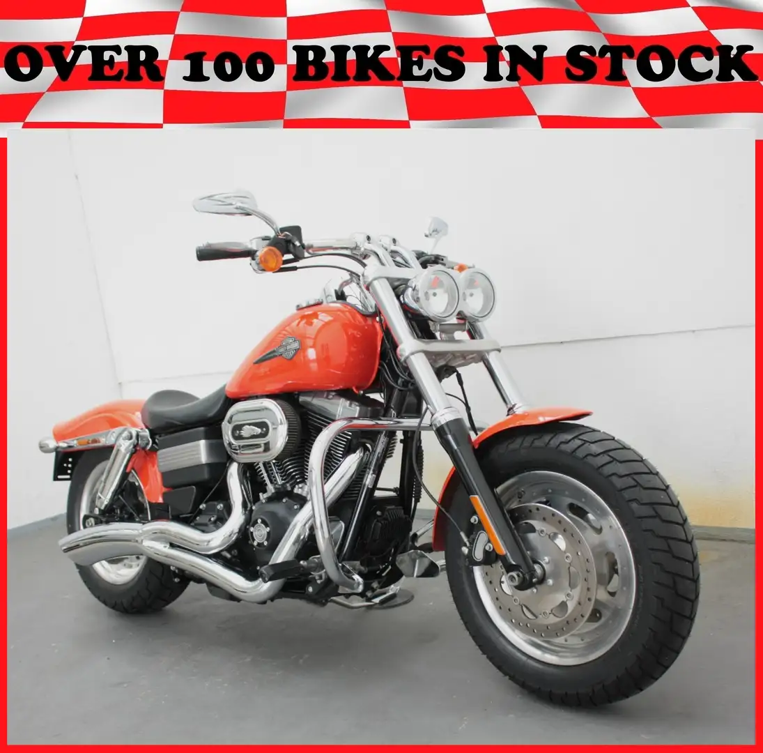 Harley-Davidson Dyna Fat Bob FXDF Dyna Fat Bob 5HD1.... Orange - 1