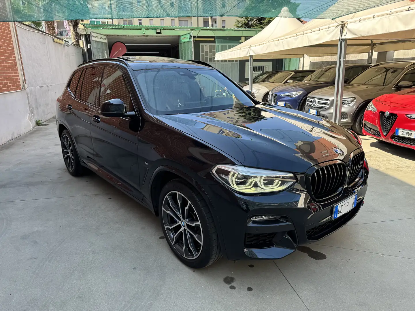 BMW X3 xDrive20d 48V Msport MHEV UNICO PROPRIETARIO Nero - 1