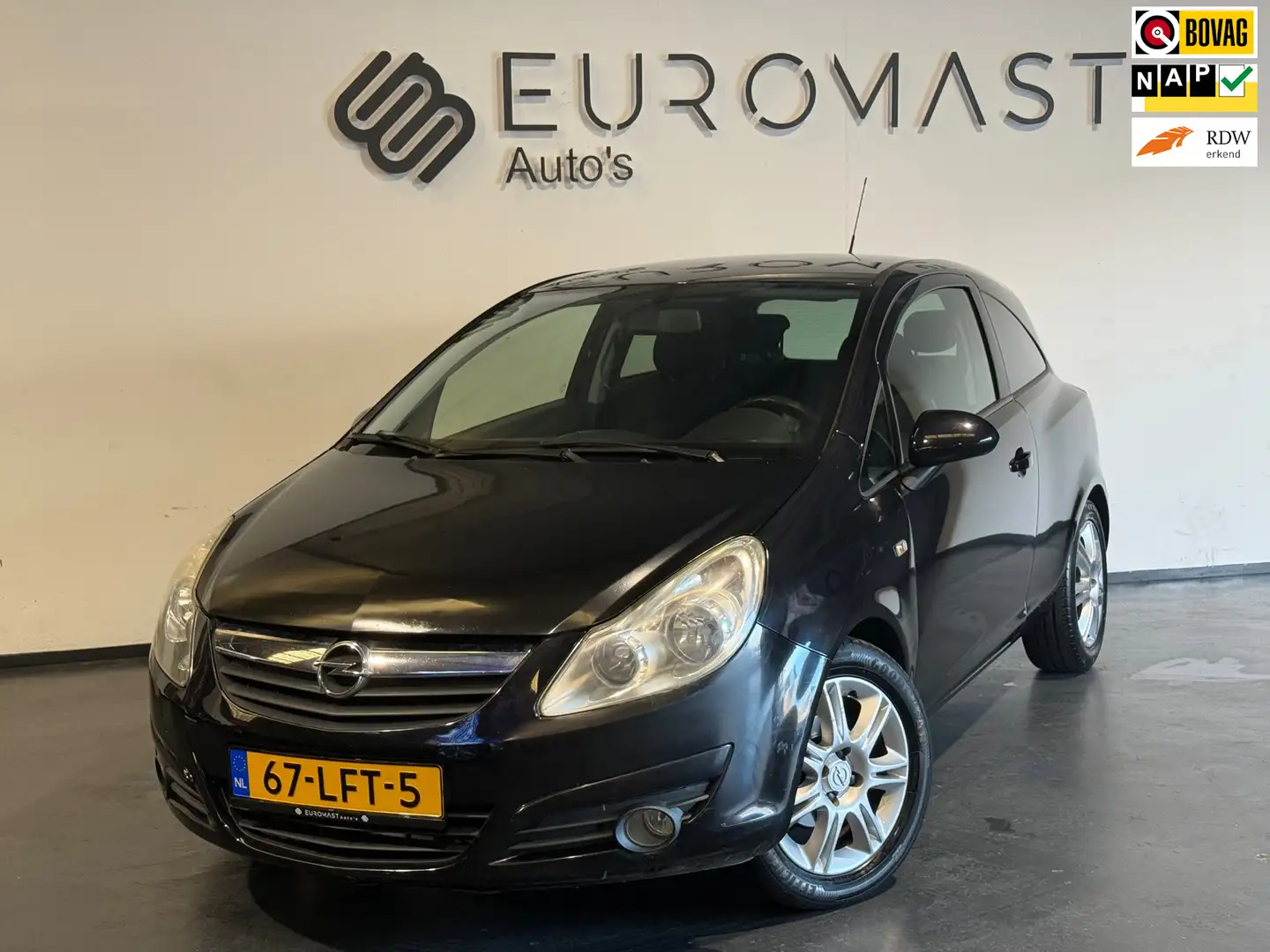 Opel Corsa 1.4-16V Color Edition Carplay Airco Nap Nieuwe Apk Schwarz - 1