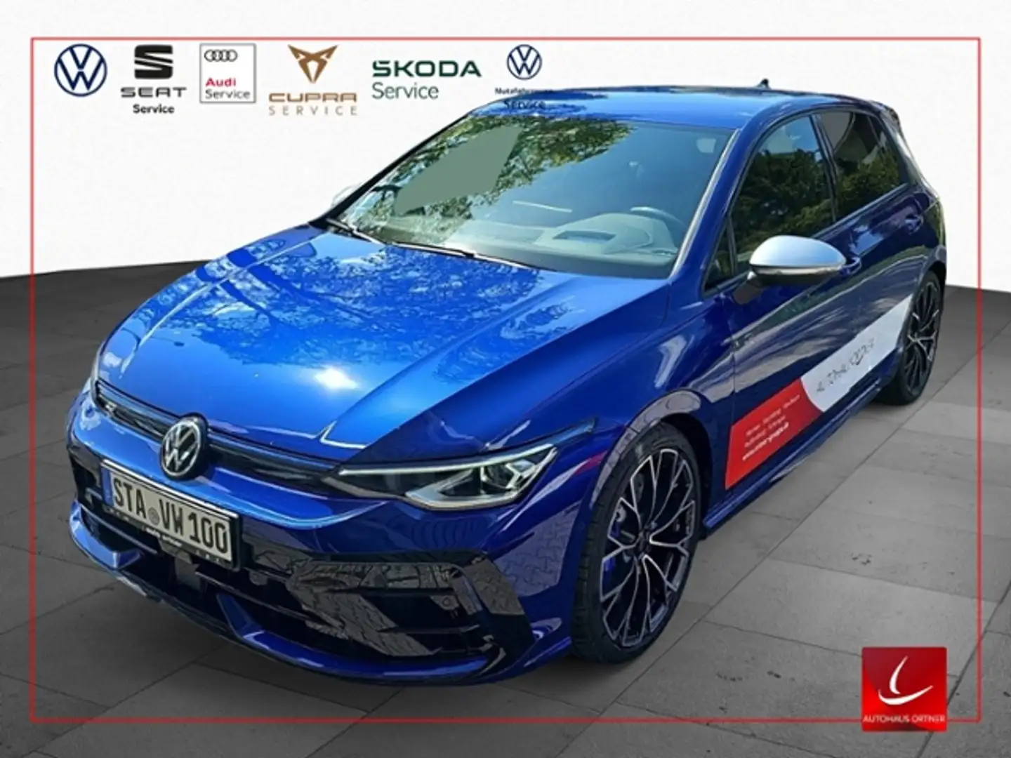 Volkswagen Golf R 2,0 TSI DSG 333PS 4MOTION R-PERFORMACE AKRA LED Blau - 1
