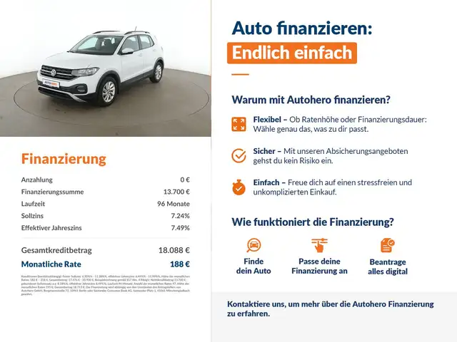Volkswagen T-Cross view 2