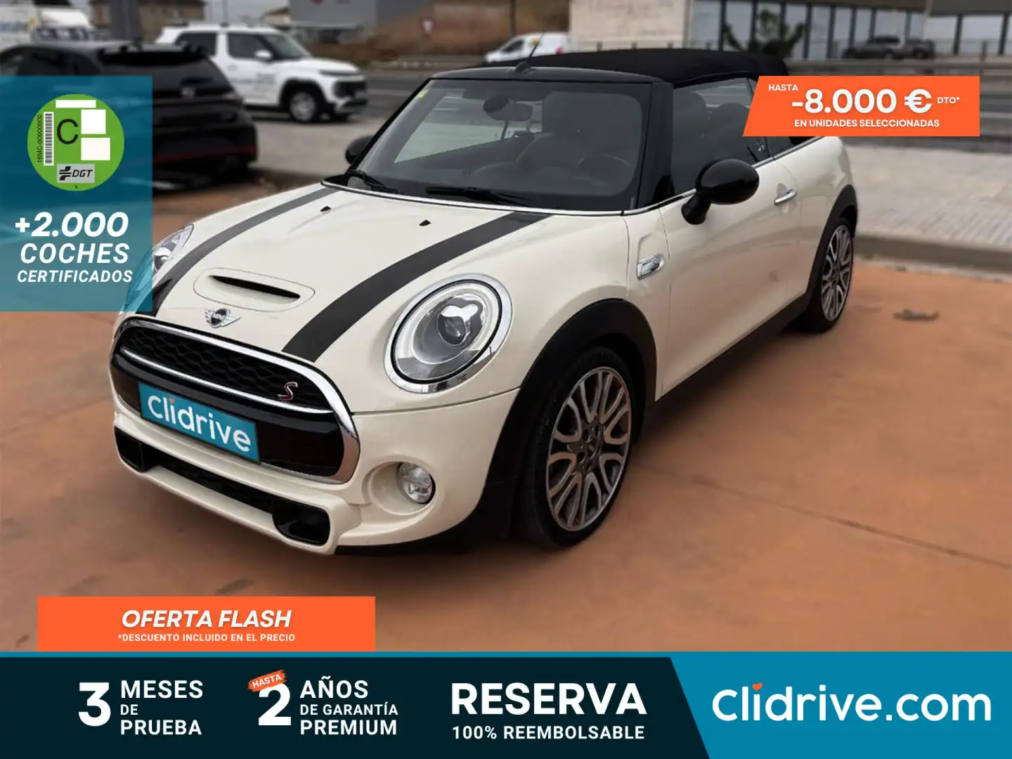 MINI Cooper S Cabrio Blanco - 1