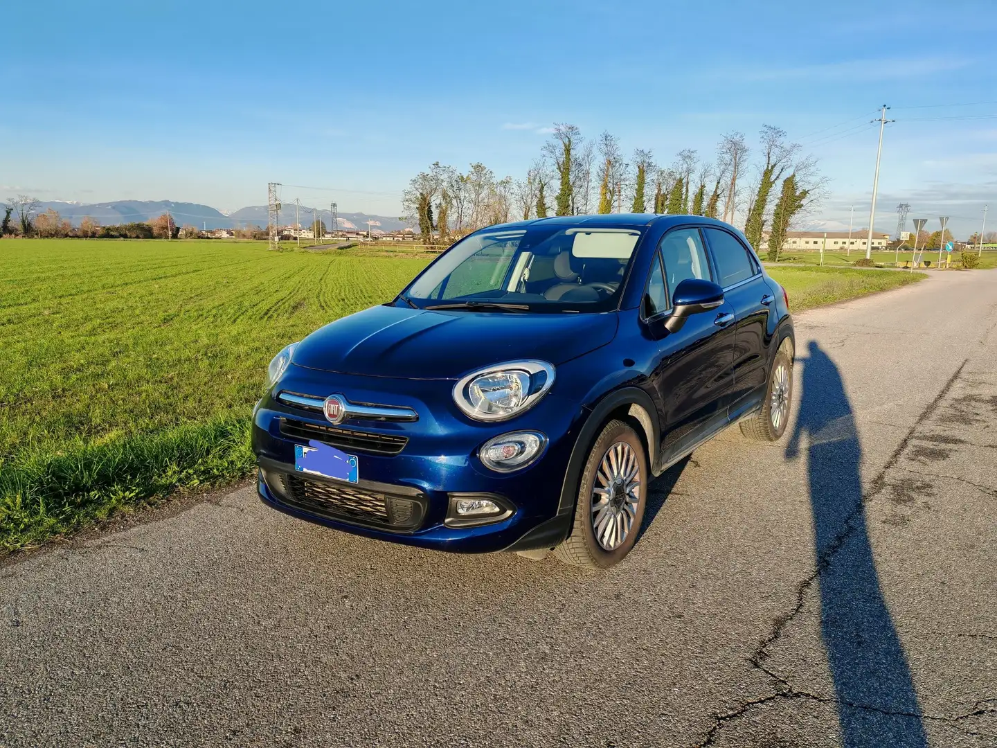 Fiat 500X 500X 1.6 mjt Lounge 4x2 120cv my17 Blu/Azzurro - 1