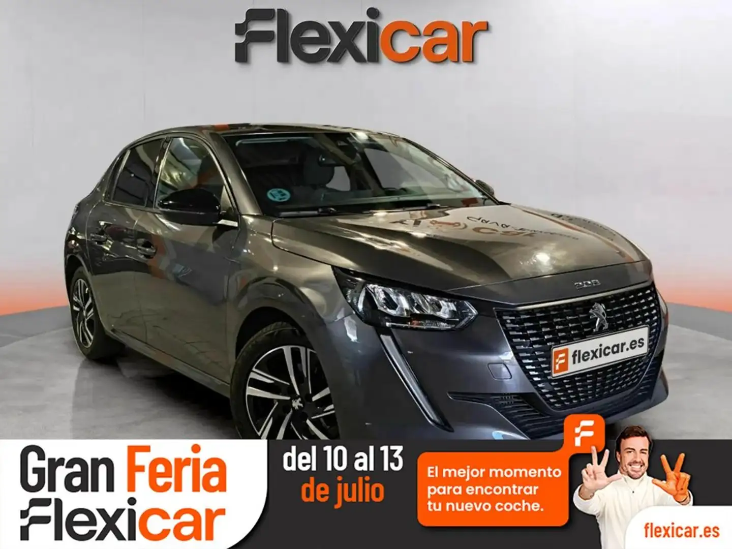 Peugeot 208 PureTech 73kW (100CV) Allure Gris - 1