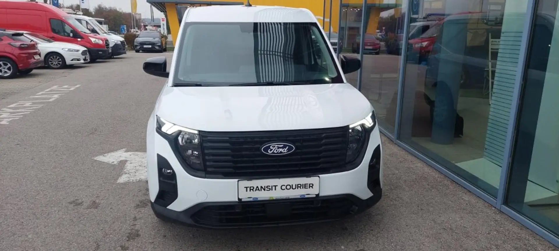 Ford E-Transit Transit Courier KW Trend 1,0EB 125PS A7 Sofort Ver Weiß - 2
