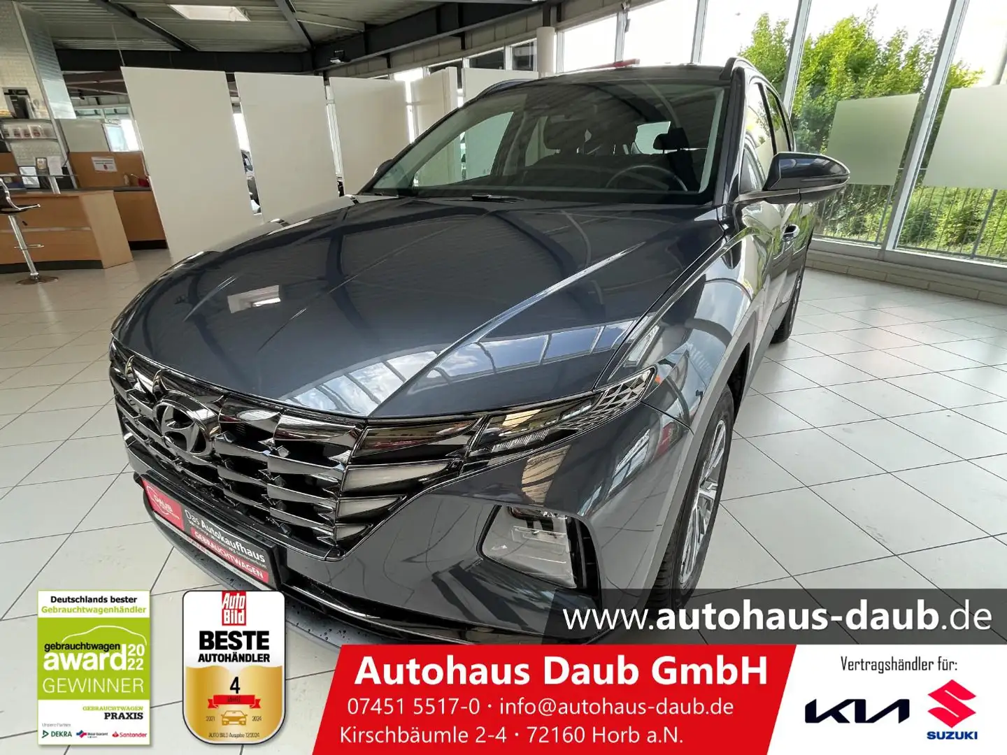 Hyundai TUCSON 1.6 T-GDI+4x4+AHK abn.+Kamera+SHZ+LHZ+BC+ - 1