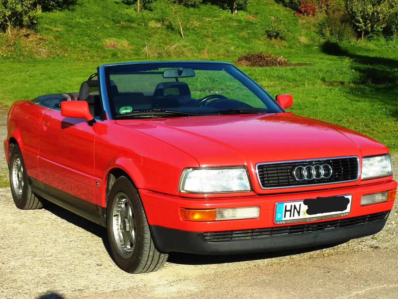 Audi Cabriolet Selten original mit legendärem Fünfzylinder, Motor: NG Typ: 8G70B4,, foto 1
