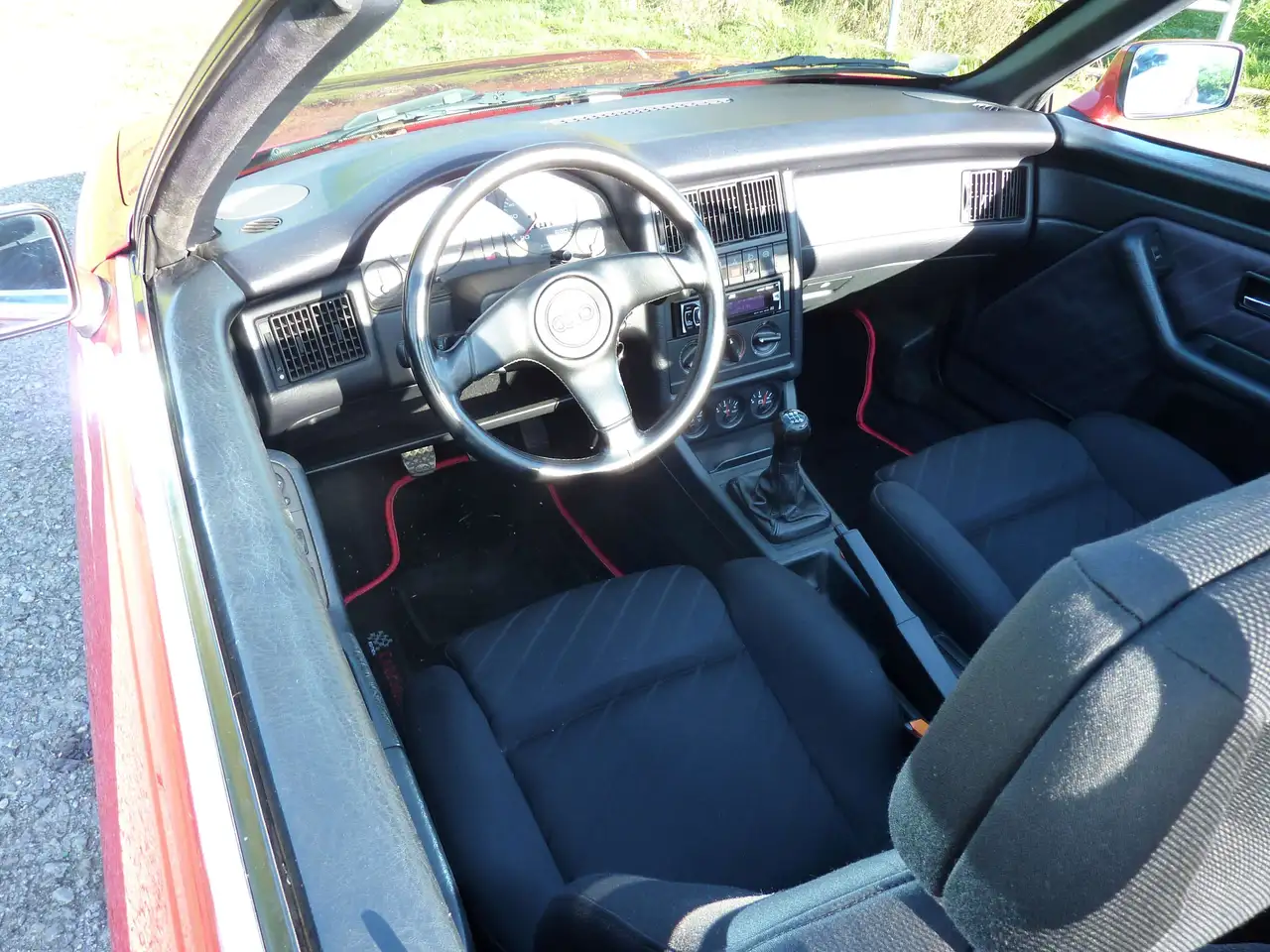 Audi Cabriolet Selten original mit legendärem Fünfzylinder, Motor: NG Typ: 8G70B4,, foto 5