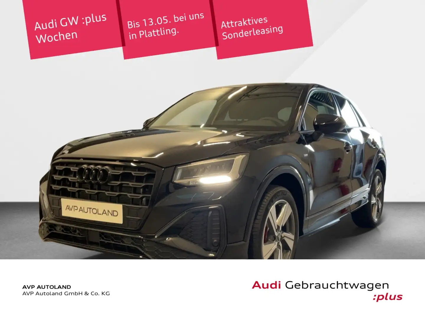 Audi Q2 35 TFSI S line | MMI NAVI PLUS | AHK | Fekete - 1