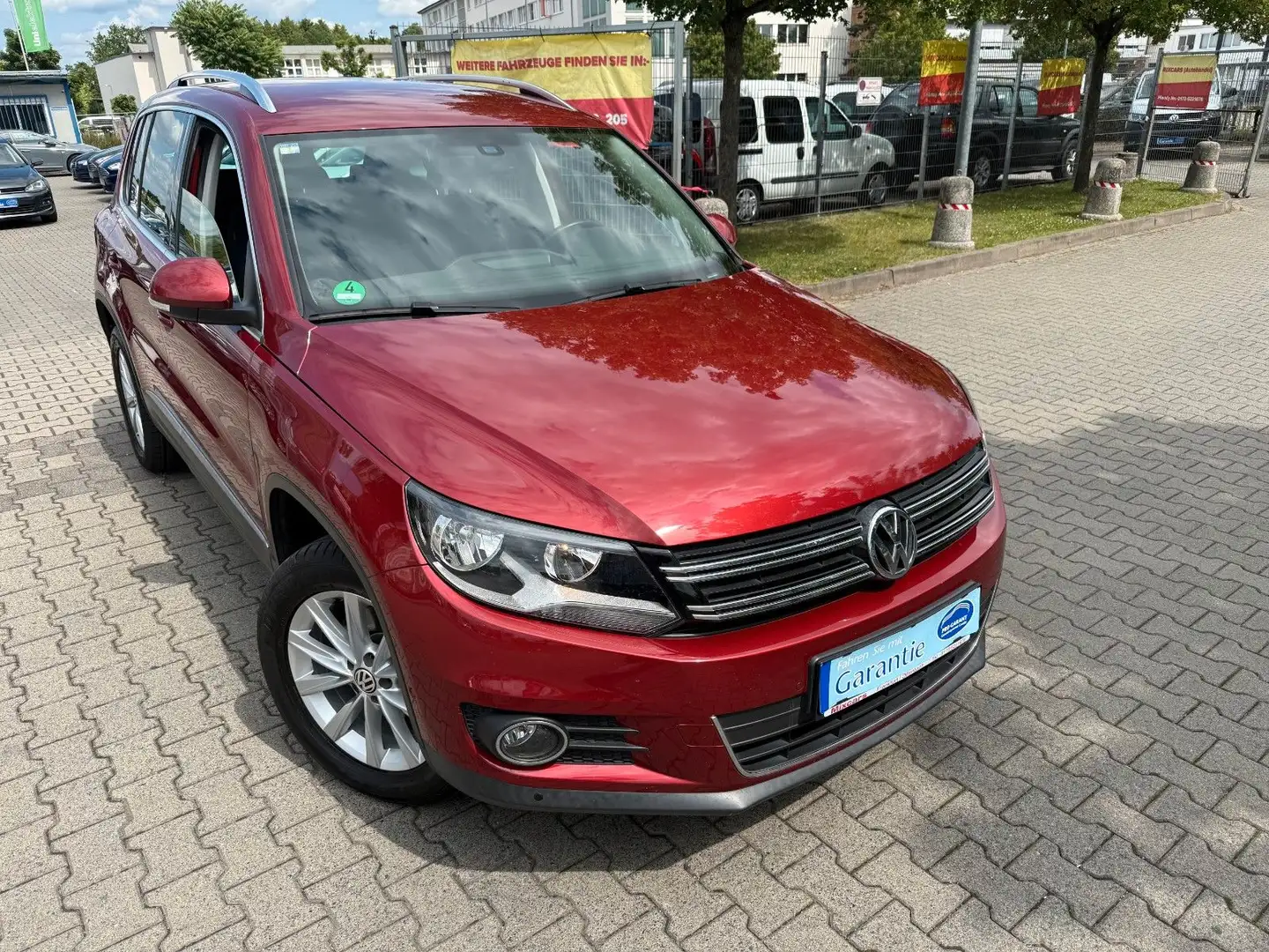 Volkswagen Tiguan 1.4 TSI Sport & Style BMT*ALCANTARA*PDC** Rojo - 1