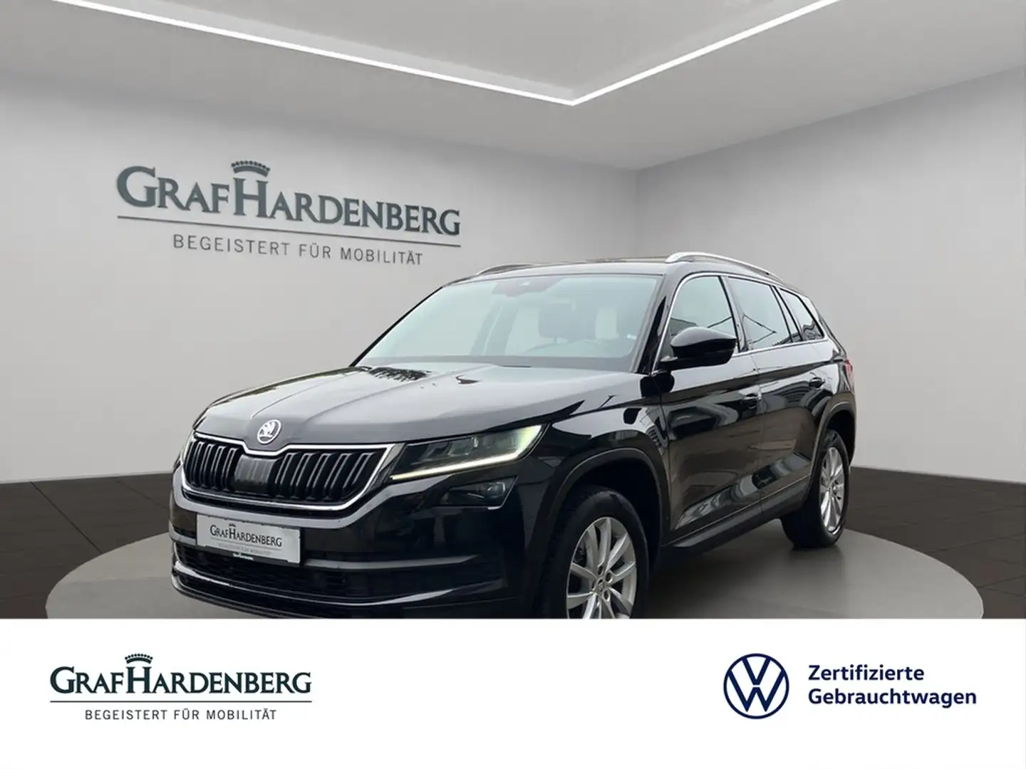 Skoda Kodiaq Style 4x4 TDI DSG Navi AHK LED Schwarz - 1