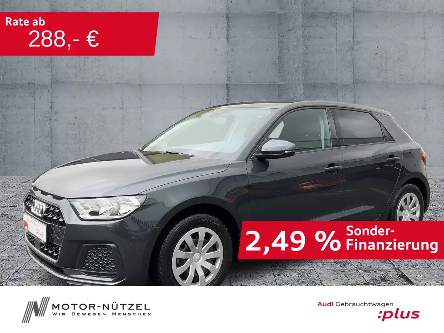 Audi A1 25 TFSI S-TR ADVANCED PDC+ACC+SHZ Grau - 1