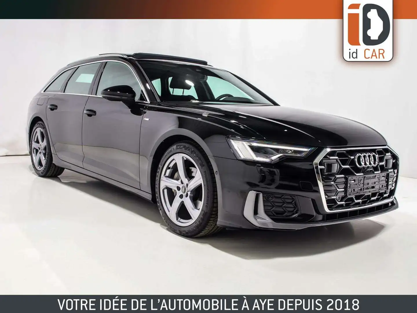 Audi A6 AVANT 40 TDI S-TRONIC S-LINE  TOIT PANO SEMI CUIR Noir - 1