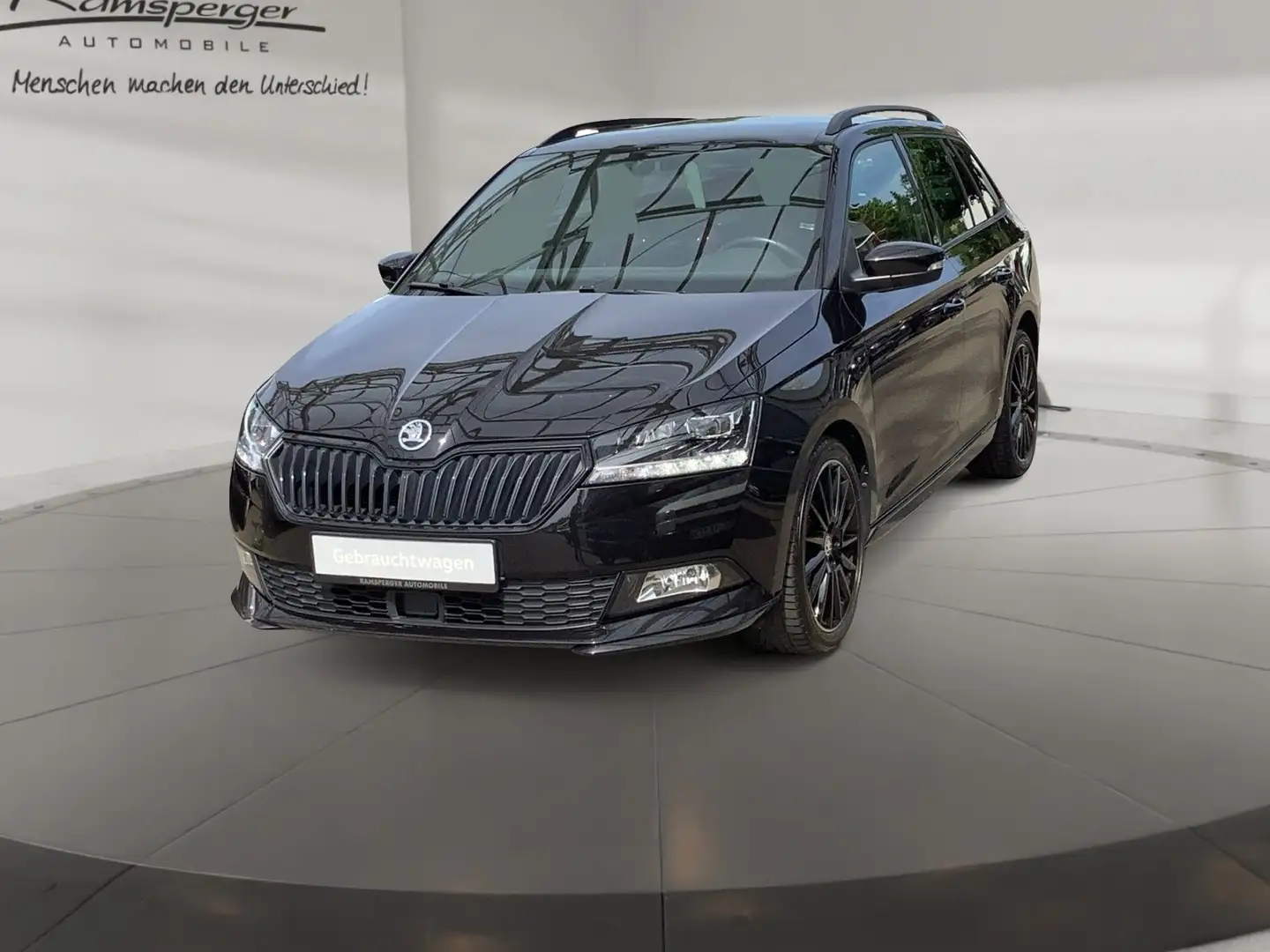 Skoda Fabia Combi 1.0 TSI Monte Carlo ACC LED Navi PDC Schwarz - 2