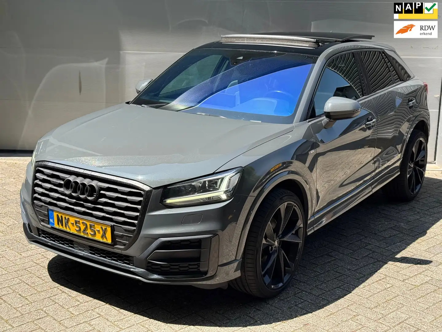 Audi Q2 1.4 TFSI CoD Sport Pro Line S l Pano l ACC l Xenon Gris - 1