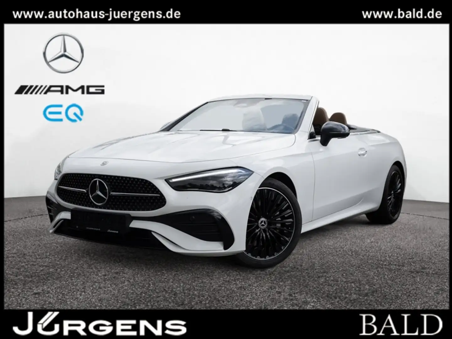Mercedes-Benz CLE 220 d Cabrio AMG-Sport/Night/Stdhz/Sitzklima Weiß - 1