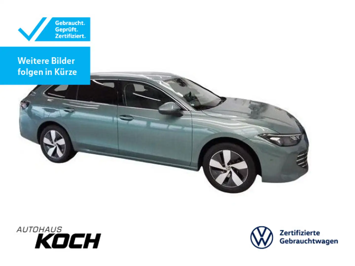 Volkswagen Passat Variant 1.5eTSI Business DSG LED Navi Grün - 1