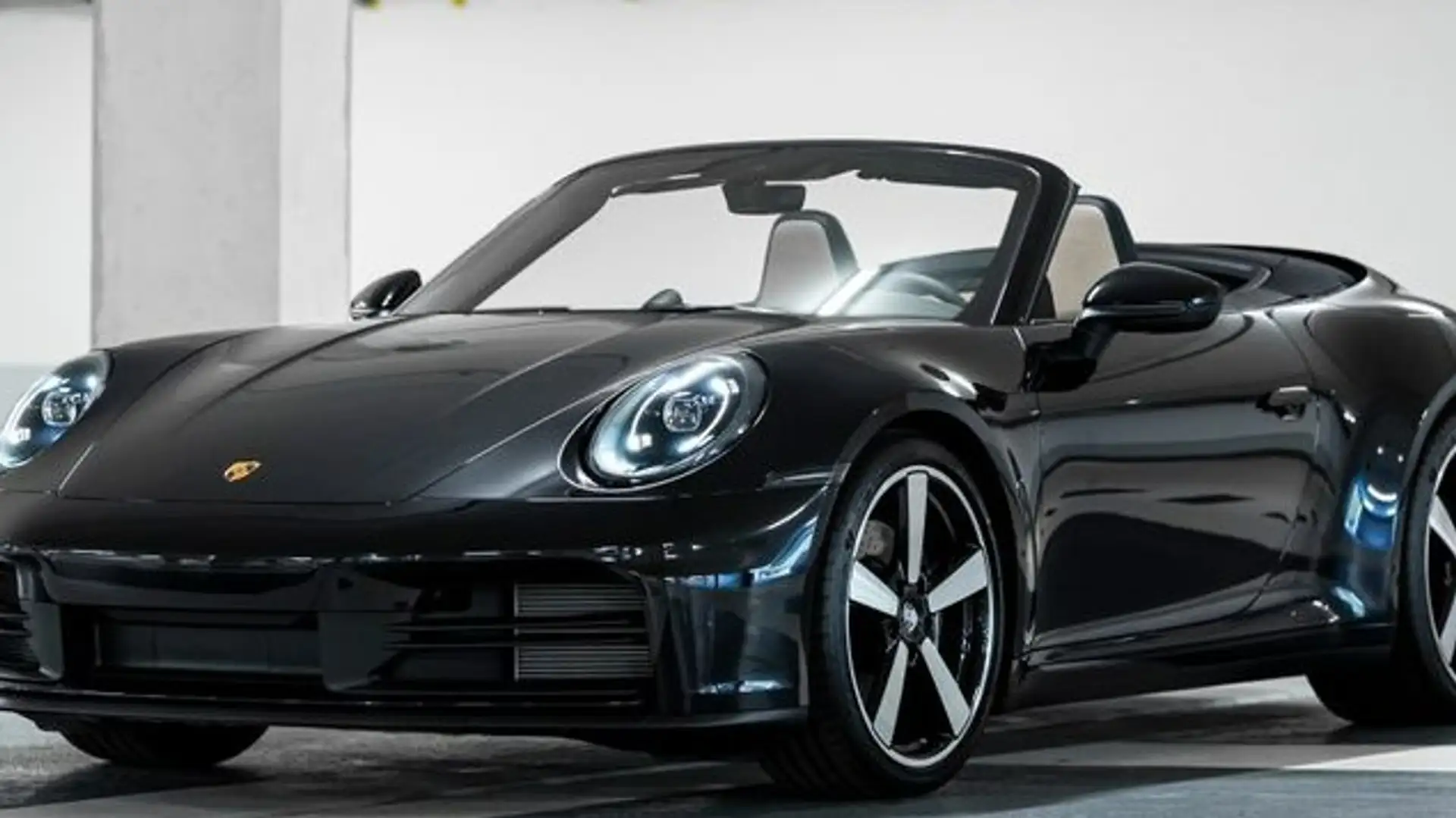 Porsche 911 Carrera Cabriolet Negro - 1