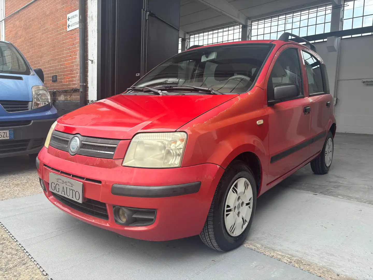 Fiat Panda Panda II 1.2 Emotion Rojo - 1
