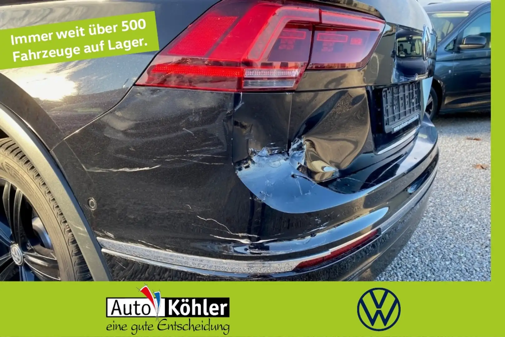 Volkswagen Tiguan Allspace TDI nur Gewerbe/Exp. 4M Highline Zwart - 1